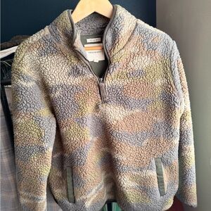 Thread & Supply Women’s Zip Up Sweater - Gray, Tan, Green